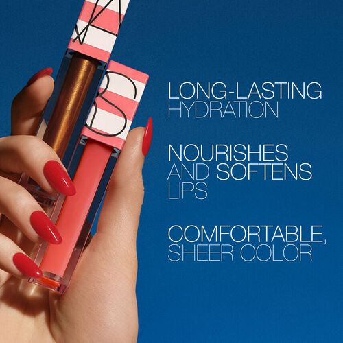 nars hot escape afterglow lip oil