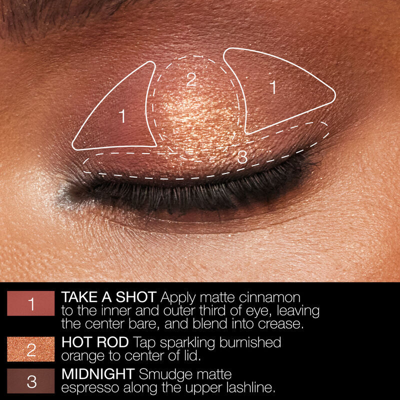 nars باليت ظلال العيون irresistible eyeshadow من مجموعة afterglow