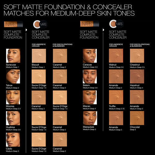 nars فاونديشن soft matte complete
