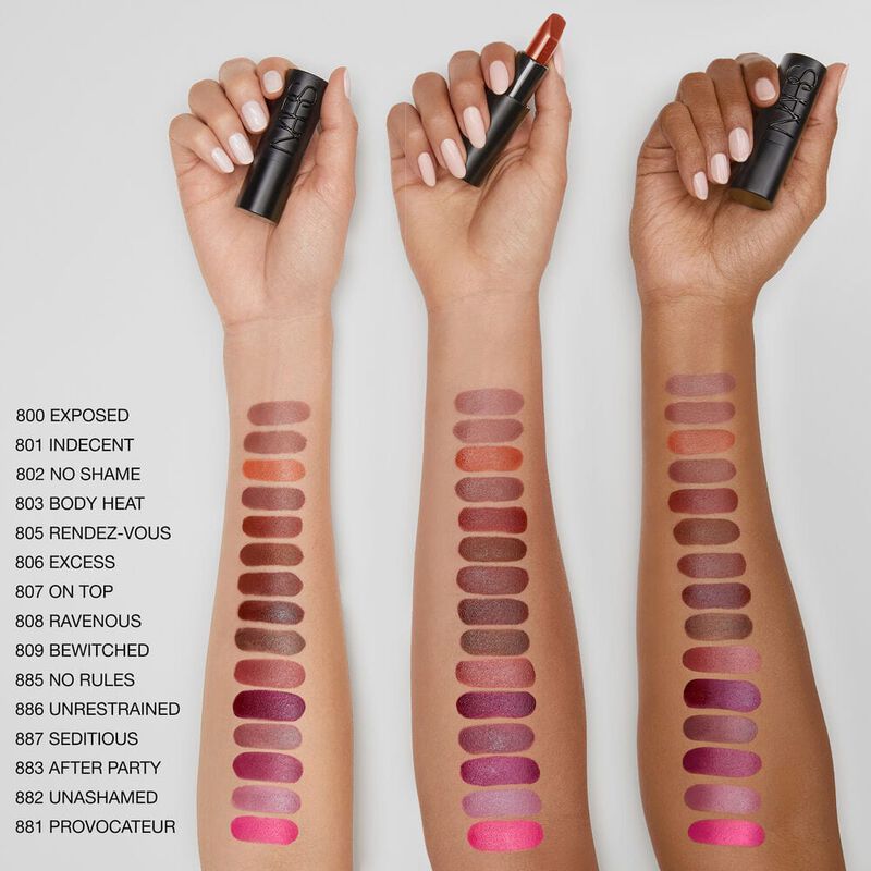 nars أحمر الشفاه explicit