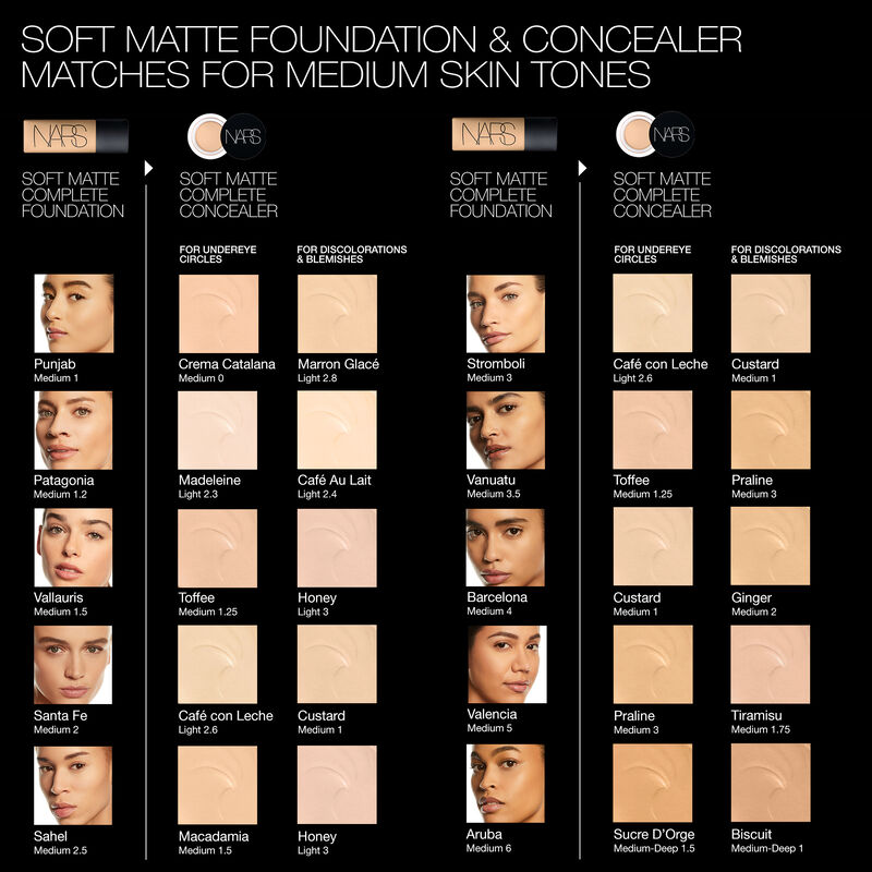 nars فاونديشن soft matte complete