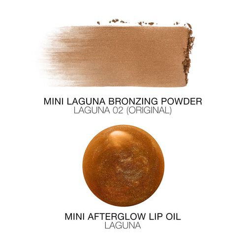 nars mini laguna bronzer mini lip oil duo