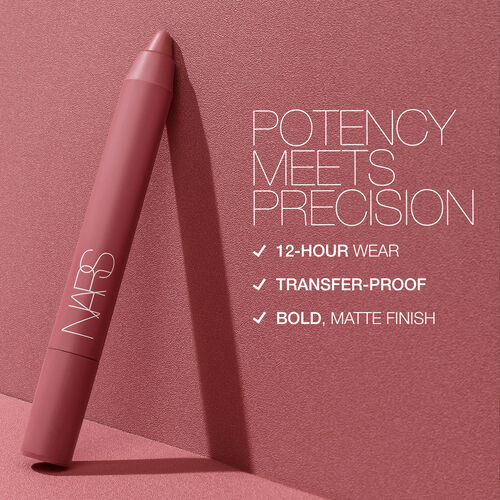 nars قلم تحديد الشفاه powermatte كثيف اللون
