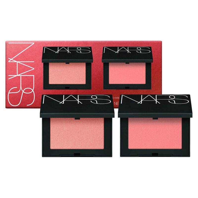 nars orgasm matte   glow blush duo