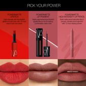 nars قلم تحديد الشفاه powermatte كثيف اللون