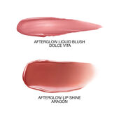 nars mini afterglow liquid blush lip shine duo dolce vita aragon