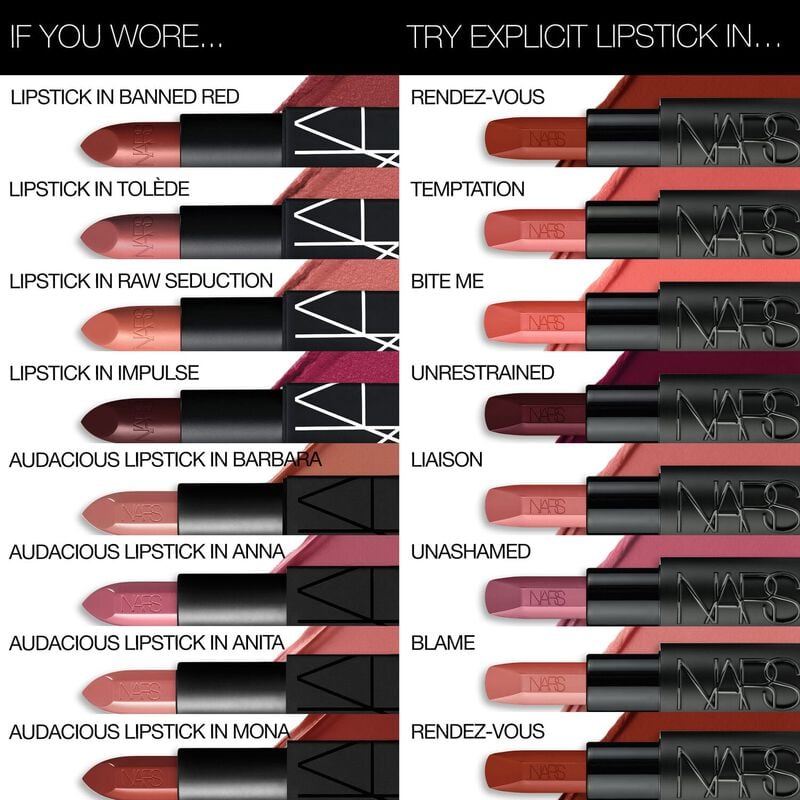 nars explicit lipstick