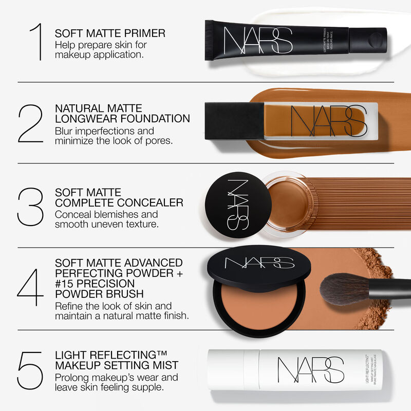 nars natural matte longwear foundation